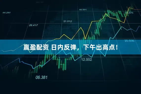 赢盈配资 日内反弹，下午出高点！